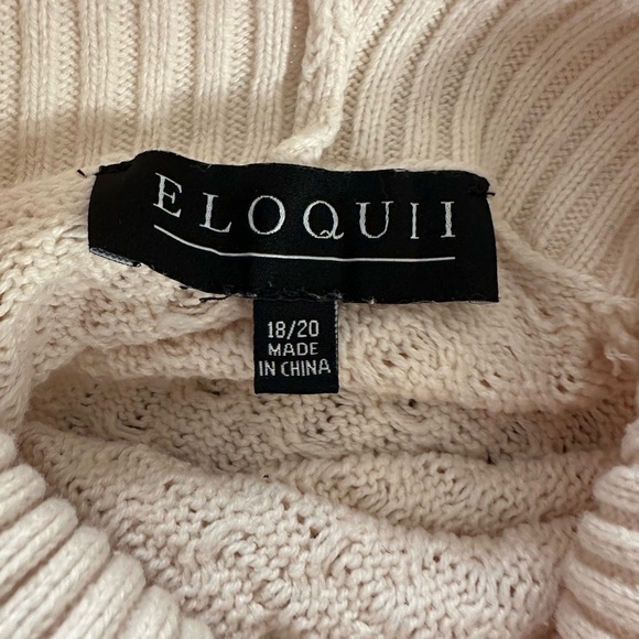 Plus Size Eloquii Sweater Dress - Picture 3 of 5